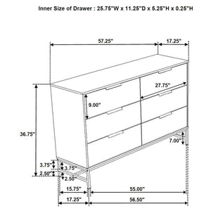 Sonora 4 & 5 Piece Bedroom Set