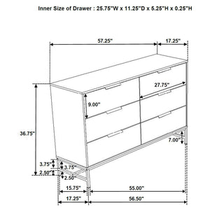 Sonora 4 & 5 Piece Bedroom Set