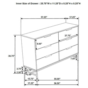 Sonora 4 & 5 Piece Bedroom Set