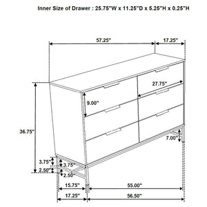 Sonora 4 & 5 Piece Bedroom Set