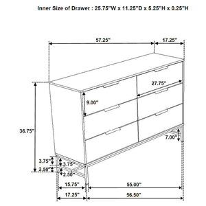 Sonora 4 & 5 Piece Bedroom Set