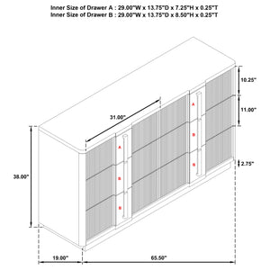 Terrace 4 Pc Bedroom Set