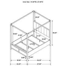 Load image into Gallery viewer, Gran Park Canopy Panel Bed
