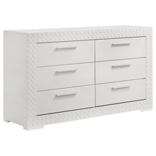 Load image into Gallery viewer, Ives 4 &amp; 5 Piece Bedroom Set E.king &amp; Queen White &amp; Grey
