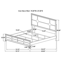 Load image into Gallery viewer, Olivia 4 &amp; 5 Piece Bedroom Set E.King, Queen, &amp; Cal.King
