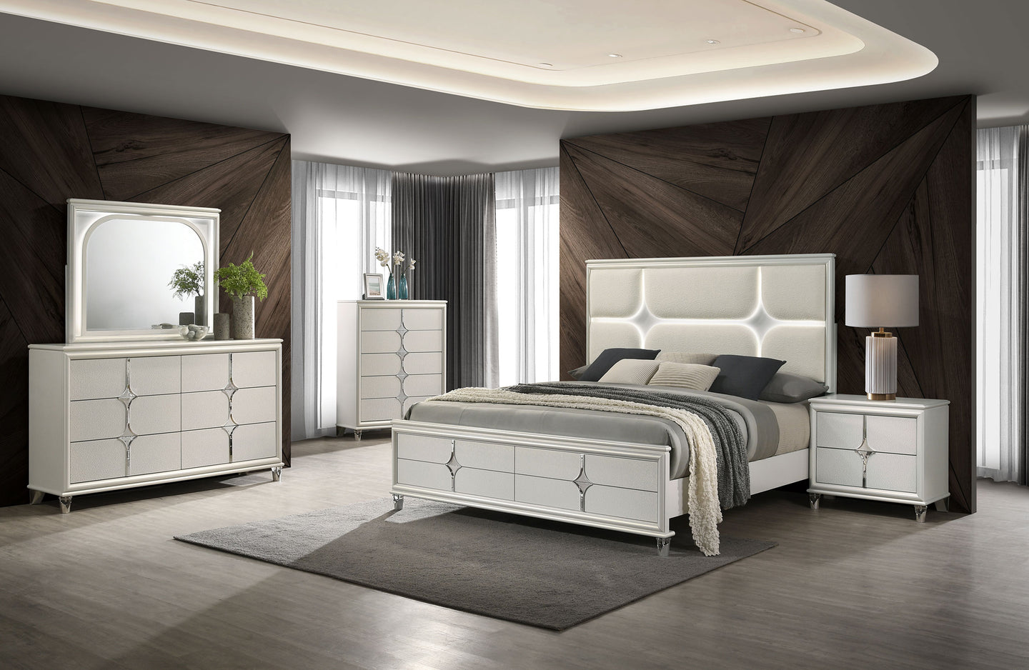 Olivia 5 Pc Bedroom Set image