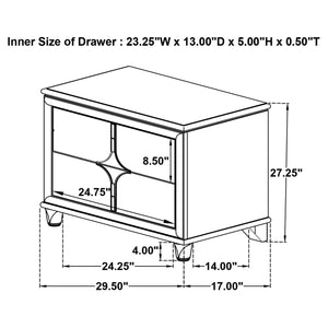 Olivia 4 Pc Bedroom Set