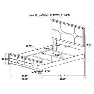 Olivia 5 Pc Bedroom Set