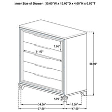Load image into Gallery viewer, Marmore 4 &amp; 5 Pc E.king, Cal.king, &amp; Queen Bedroom Set
