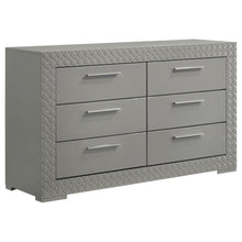 Load image into Gallery viewer, Ives 4 &amp; 5 Piece Bedroom Set E.king &amp; Queen White &amp; Grey

