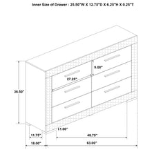 Load image into Gallery viewer, Ives 4 &amp; 5 Piece Bedroom Set E.king &amp; Queen White &amp; Grey
