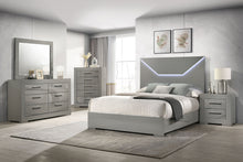 Load image into Gallery viewer, Ives 4 &amp; 5 Piece Bedroom Set E.king &amp; Queen White &amp; Grey
