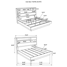 Load image into Gallery viewer, Fenwick California King, Eastren King, Queen Bed

