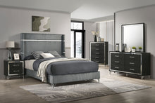 Load image into Gallery viewer, Lucia 4 &amp; 5 Piece Bedroom Set King &amp; Queen Beige &amp; Grey
