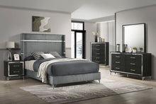 Load image into Gallery viewer, Lucia Eastern King &amp; Queen Bed Beige &amp; Grey
