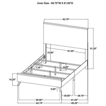 Load image into Gallery viewer, Kaywood 4 &amp; 5 Pc Bedroom Set Full, E.King, Queen &amp; Twin
