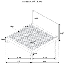 Load image into Gallery viewer, Glenwood Panel Platform Bed
