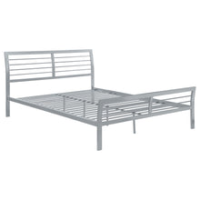 Load image into Gallery viewer, Cooper Queen Metal Bed Silver
