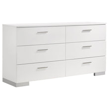 Load image into Gallery viewer, Jeremaine 5 Pc Bedroom Sets White
