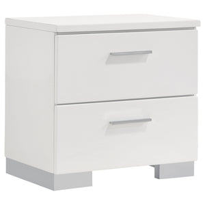 Jeremaine 5 Pc Bedroom Sets White