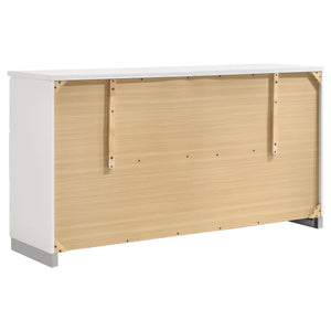 Jeremaine 5 Pc Bedroom Sets White