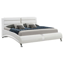 Load image into Gallery viewer, Jeremaine Queen Upholstered Bed White image
