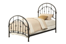 Load image into Gallery viewer, Rowan Twin Bed Dark Bronze image
