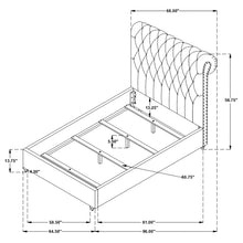 Load image into Gallery viewer, Devon Panel Bed
