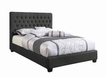 Load image into Gallery viewer, Chloe Tufted Upholstered California King Bed Charcoal image
