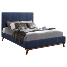 Load image into Gallery viewer, Charity Full Upholstered Bed Blue image
