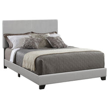 Load image into Gallery viewer, Dorian Upholstered Eastern King Bed Grey image
