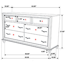 Load image into Gallery viewer, Barzini Bedroom Set White
