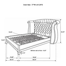 Load image into Gallery viewer, Barzini 5 &amp; 4 Piece Bedroom Sets E.King &amp; Queen
