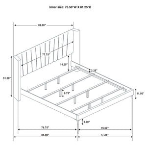 Kendall 4 Pc Bedroom Set