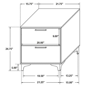 Kendall 4 Pc Bedroom Set