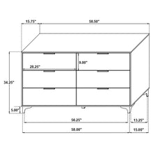 Load image into Gallery viewer, Kendall 4 Pc Bedroom Set
