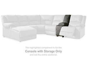 Benlocke 3-Piece Reclining Loveseat with Console