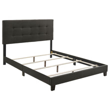 Load image into Gallery viewer, Mapes Tufted Upholstered Eastern King, Queen, Twin &amp; Full Bed Charcoal &amp; Grey
