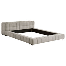 Load image into Gallery viewer, Trinity California King, E.king, Queen, &amp; Full Bed Green &amp; Light Taupe
