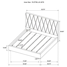 Load image into Gallery viewer, Delsea Panel Platform Bed
