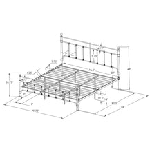 Load image into Gallery viewer, Novak Eastern King, Full, Queen, &amp; Twin Bed
