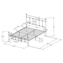 Load image into Gallery viewer, Novak Eastern King, Full, Queen, &amp; Twin Bed
