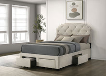Load image into Gallery viewer, Marianna Panel Platform Storage Bed
