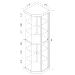 Appledale Curio Cabinet