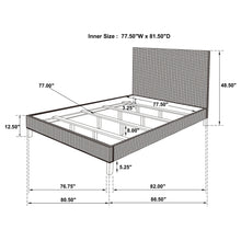 Load image into Gallery viewer, Zyla California King, E.King, &amp; Queen Bed

