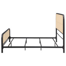 Load image into Gallery viewer, Lanewood Eastern King &amp; Queen Bed Black &amp; White
