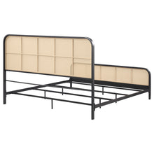 Load image into Gallery viewer, Lanewood Eastern King &amp; Queen Bed Black &amp; White
