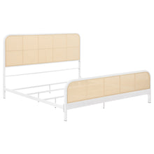 Load image into Gallery viewer, Lanewood Eastern King &amp; Queen Bed Black &amp; White
