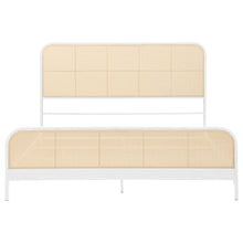 Load image into Gallery viewer, Lanewood Eastern King &amp; Queen Bed Black &amp; White
