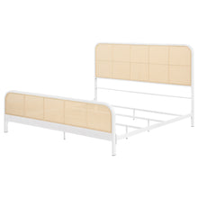 Load image into Gallery viewer, Lanewood Eastern King &amp; Queen Bed Black &amp; White

